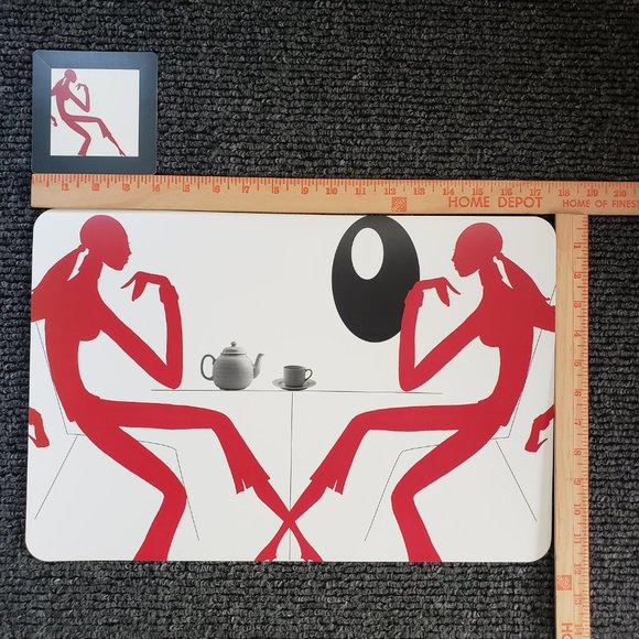 Retroneu Design Studio 225 Placemat & Coaster Set Retro Chic Made in Italy (1) - Picture 7 of 10